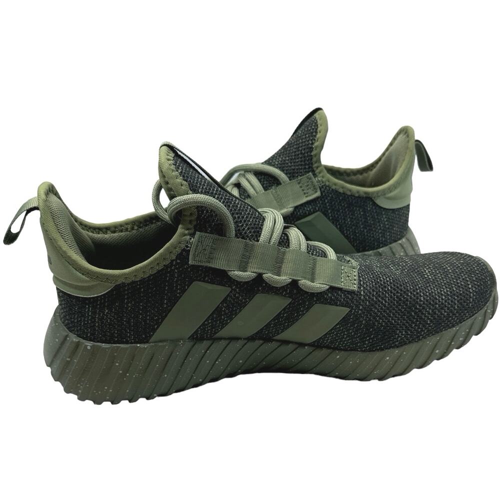 Adidas Kaptir 3.0 Wide Mens Running Shoes Olive Green ID7900 Size 10.5 W - Picture 2 of 7